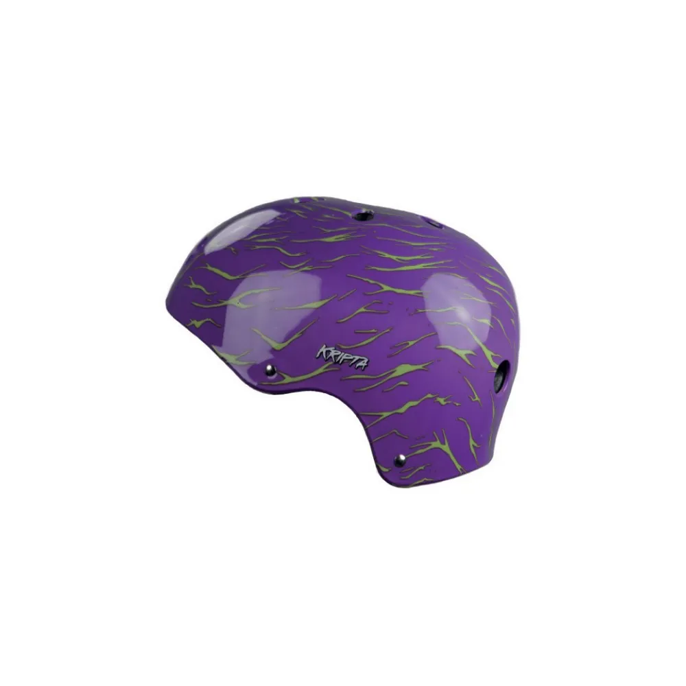 CAPACETE SKATE ROXO/VERDE