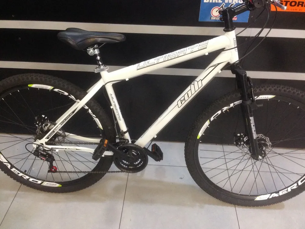 (SEMI NOVA) BICICLETA ARO 29 ALUM COLLI 18 VEL TAM 18