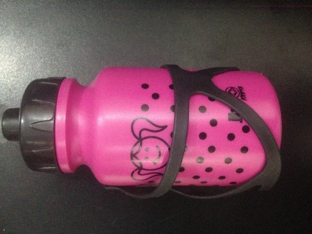 CARAMANHOLA C/SUPORTE INFANTIL 250 ML ROSA