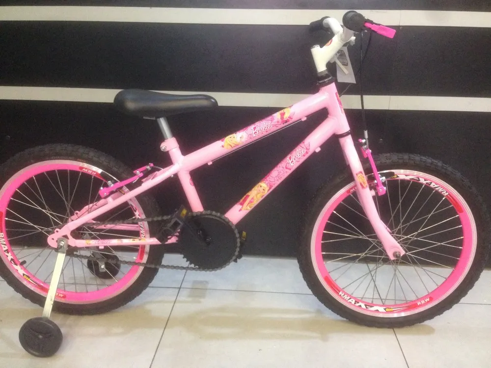 KIT DE BICICLETA ARO 20 WRP ROSA S/CESTA