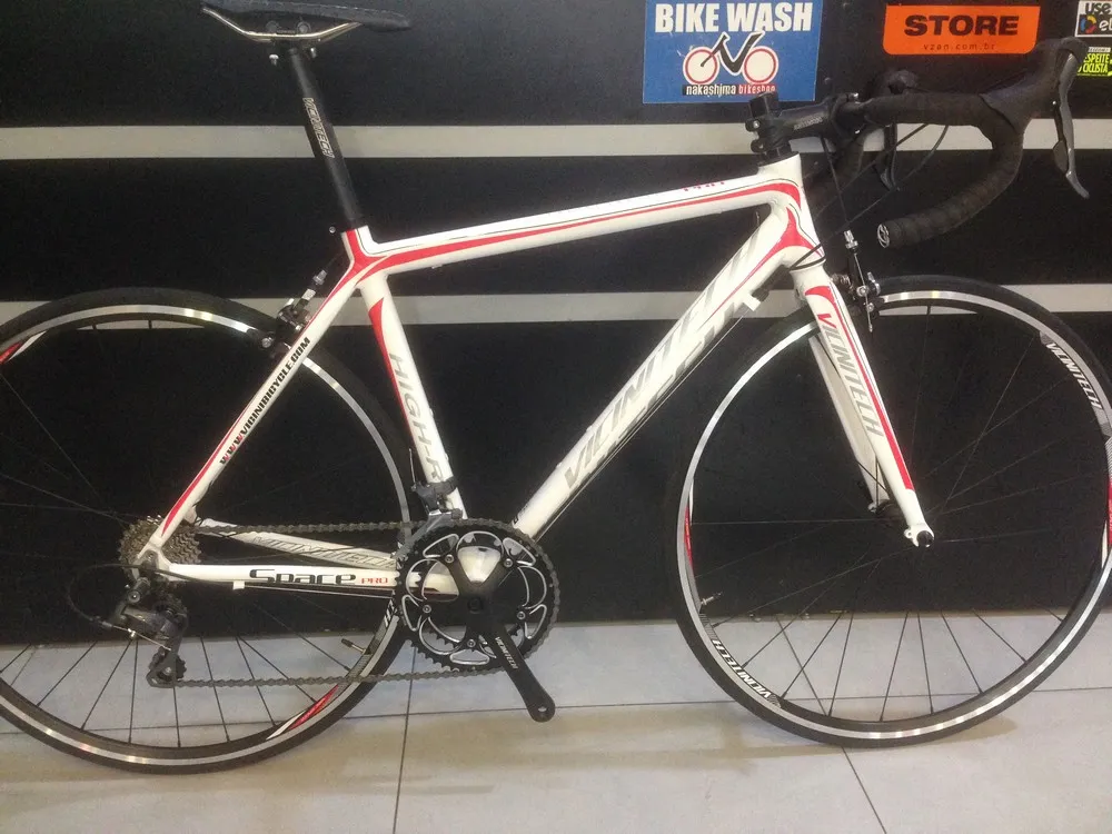 BICICLETA SPEED ALUM.: VICINI SPACE PRO BRANCA (TAM.: 51 X 53)