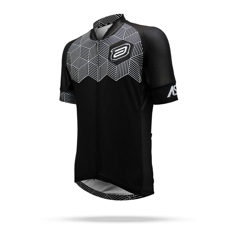 CAMISA ASW ACTIVE CUBE 18 PT/BRAN TAM.: P