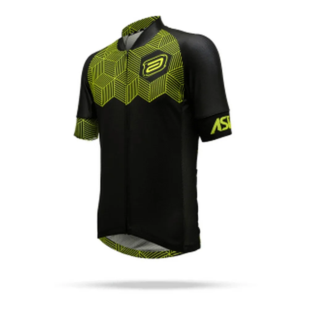 CAMISA ASW ACTIVE CUBE 18 PT/FLUOR TAM.: M