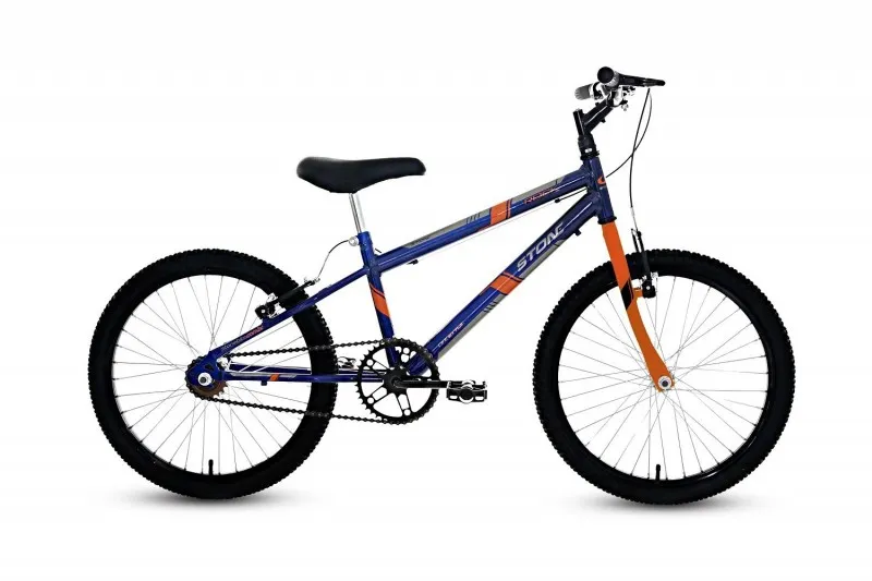 KIT DE BICICLETA ARO 20 STONE ROCK MASC S/V AZUL