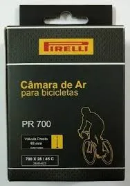 CAMARA 700 X 28-45 PIRELLI VALVULA PRESTA 48MM