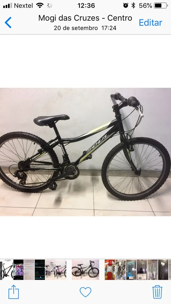 (SEMI NOVO) BICICLETA ARO 24 SOUL IRON FOX