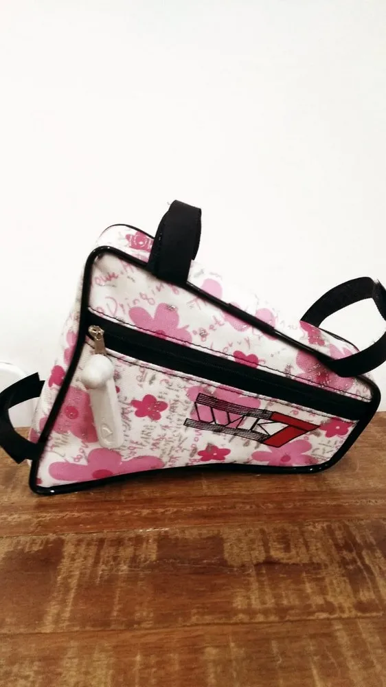 BOLSA DO MEIO DO QUADRO WK7 ROSA