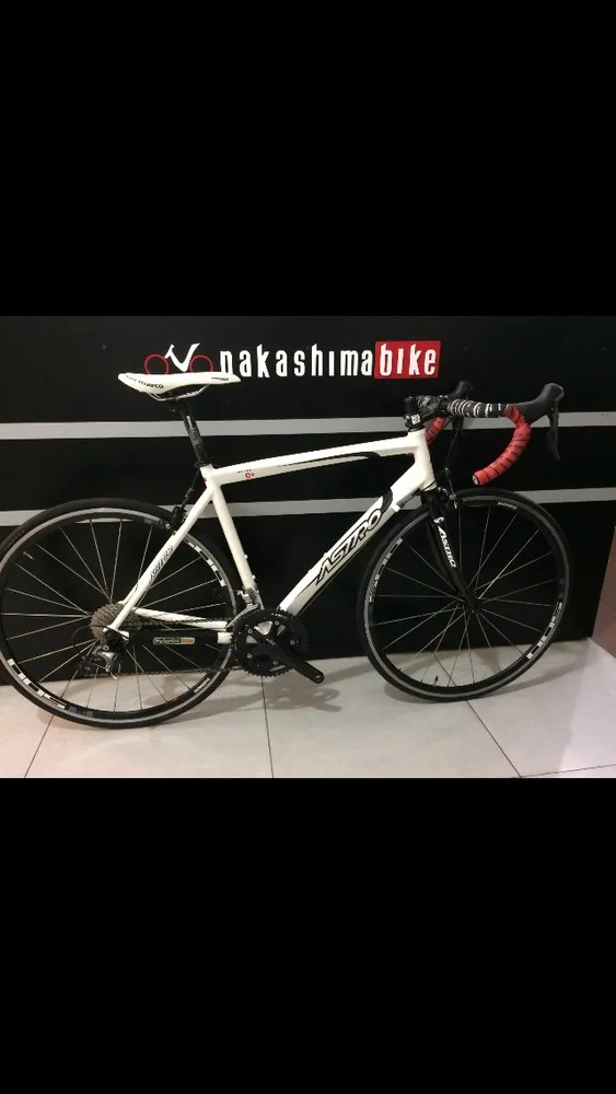 (SEMI NOVA) BICICLETA SPEED ALUM ASTRO ORION BRANCO 20VEL TAM 54