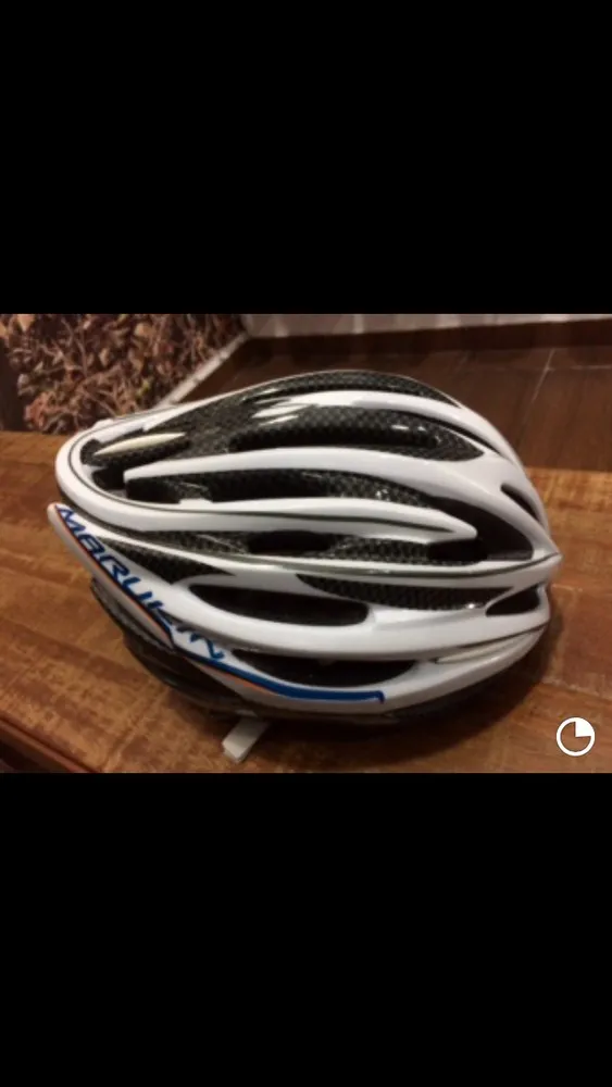 CAPACETE WK 7 MARUKIN BRANCO TIPO CARBONO TAM.: G