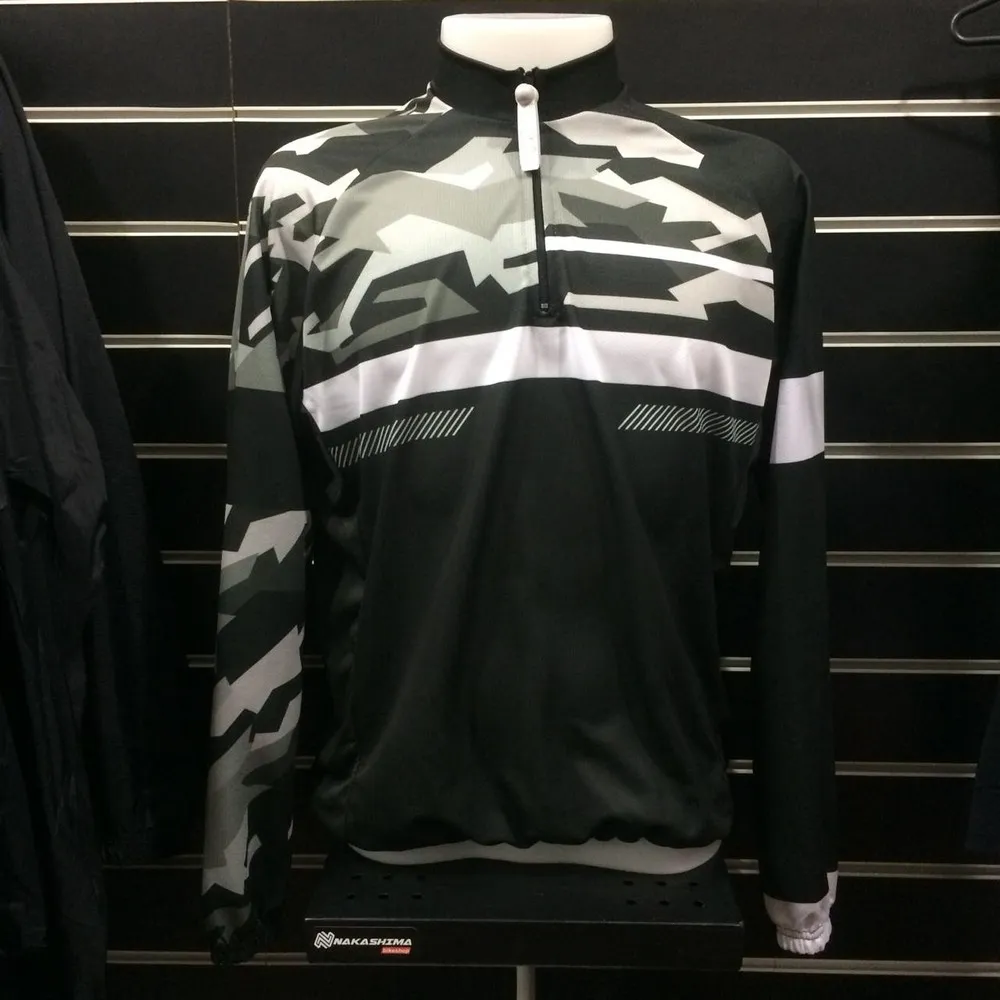 CAMISA CYCLING JERSEY M/ L CAMUFLADO TAM.: G