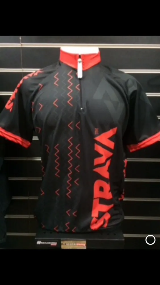 CAMISA CYCLING JERSEY STRAVA PTO/LARAN TAM.: G