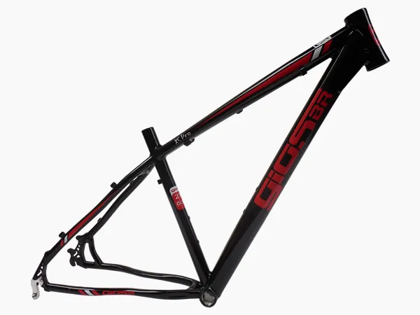 QUADRO ARO 29 ALUM GIOS XC PRO PRETO/VERM TAM.: 17.5