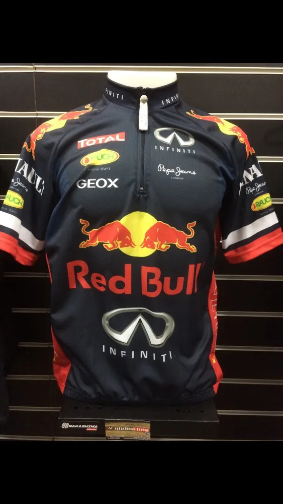 CAMISA CYCLING JERSEY RED BULL TAM.: M