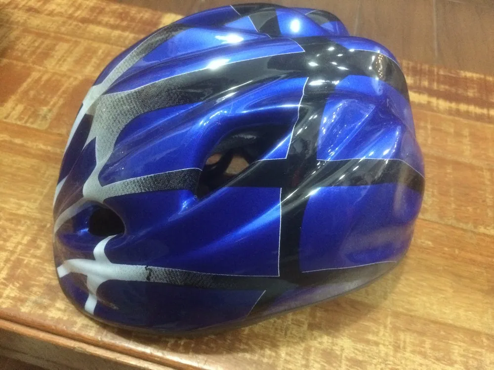 CAPACETE WK 7 INFANTIL AZUL/CINZA