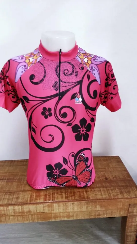 CAMISA LEMANS FEM FLORES ROSA  TAM.: M