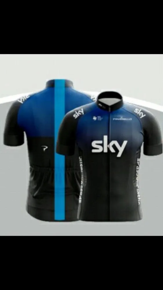 CAMISA CYCLING JERSEY SKY TAM.: G