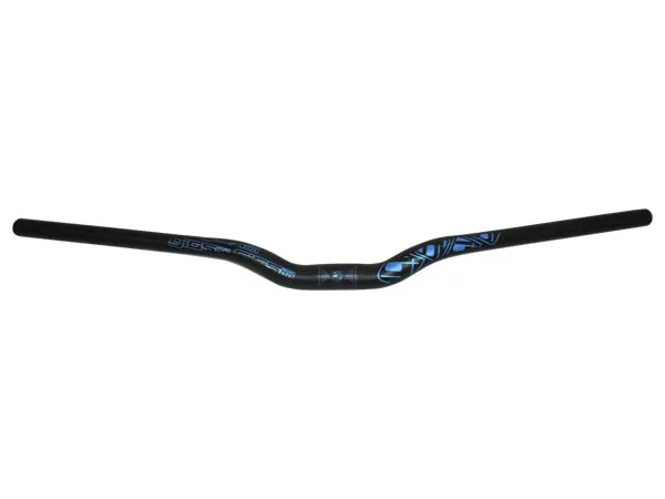 GUIDÃO ALUM GIOS GI-605 31.8 780MM ELEV 60MM PRETO/AZUL