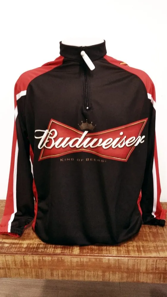 CAMISA CYCLING JERSEY BUDWISER TAM.: GGG M/L