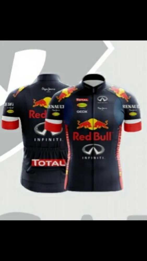 CAMISA CYCLING JERSEY RED BULL 2 TAM.: GGG