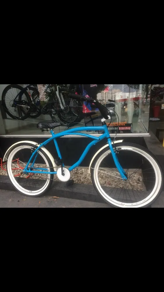 KIT DE BICICLETA CAIÇARA AZUL C/PARALAMA