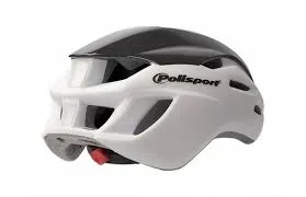 CAPACETE POLISPORT AERO ROAD BCO/PTO TAM.: M