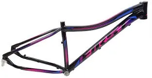 QUADRO ARO 29 ALUM FIRST SHELBY FEM PRETO/LILAS/ROSA TAM. 15