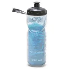 CARAMANHOLA TERMICA C2B PERFORMANCE AZUL 590 ML