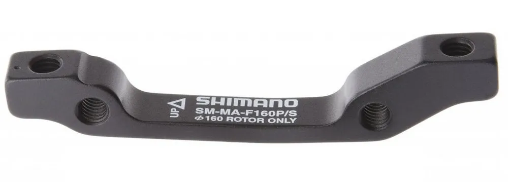 ADAPTADOR DE FREIO A DISCO SHIMANO SM-MA (DIANT. 160MM /  TRAS. 140MM)