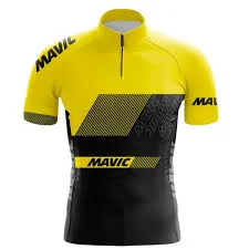 CAMISA CYCLING JERSEY MAVIC ZIPER FULL TAM.: P