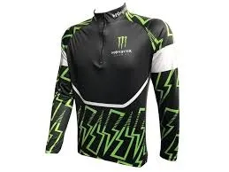 CAMISA CYCLING JERSEI MONSTER MANGA LONGA TAM.: G