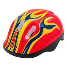 CAPACETE INFANTIL ELEMENT VERM C/SINALIZADOR