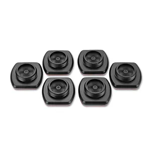 CONJUNTO DE SUPORTES DE MONTAGEM GARMIN P/ CÂMERA VIRB (PRETO) (6 PÇS)