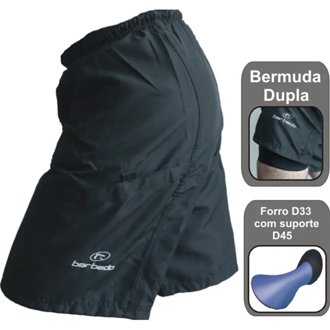 BERMUDA GB FREE RIDE PRETA TAM.: G