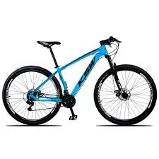 BICICLETA ARO 29 ALUM KSW 21VEL AZUL TAM.: 17