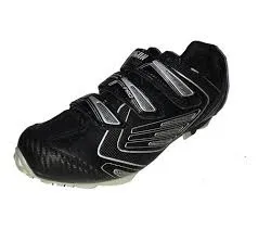 SAPATILHA ARGON MTB C/TRES VELCROS TAM.: 42 PRETO/CINZA