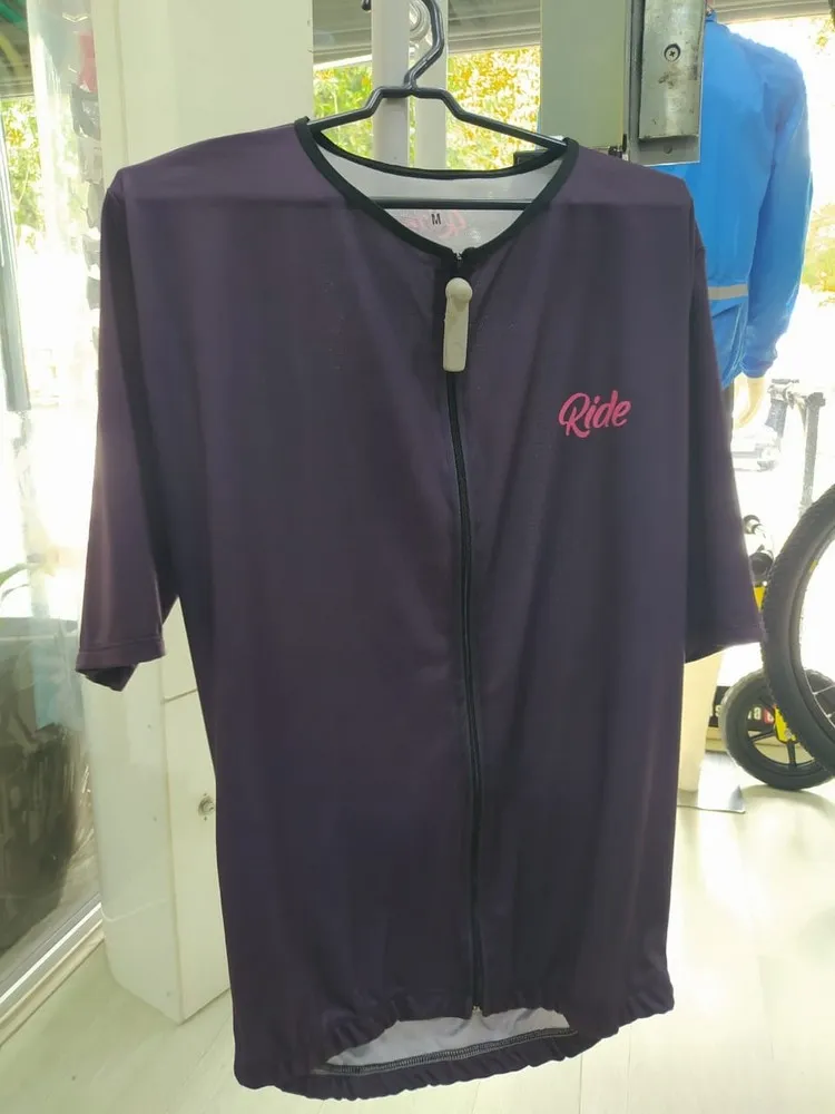 CAMISA RIDE CYCLING WEAR FEM ROXO TAM.: M