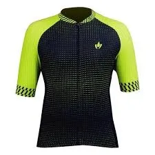 CAMISA MARELLI DOT YELLOW PRETO/VERDE NEON TAM.: P