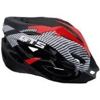 CAPACETE GTS C/LED PRETO/VERM