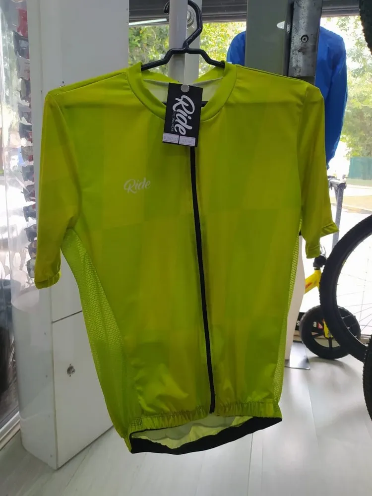 CAMISA RIDE CYCLING WEAR PRO RIDE VERDE TAM.: P