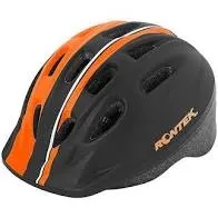 CAPACETE RONTEK INFANTIL BCP-059 PRETO/LARANJA 