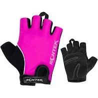 LUVA ABERTA RONTEK RT-10 ROSA TAM.: P
