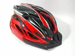 CAPACETE VIVUAN (VICINI) BRANCO/VERMELHO TAM.: M