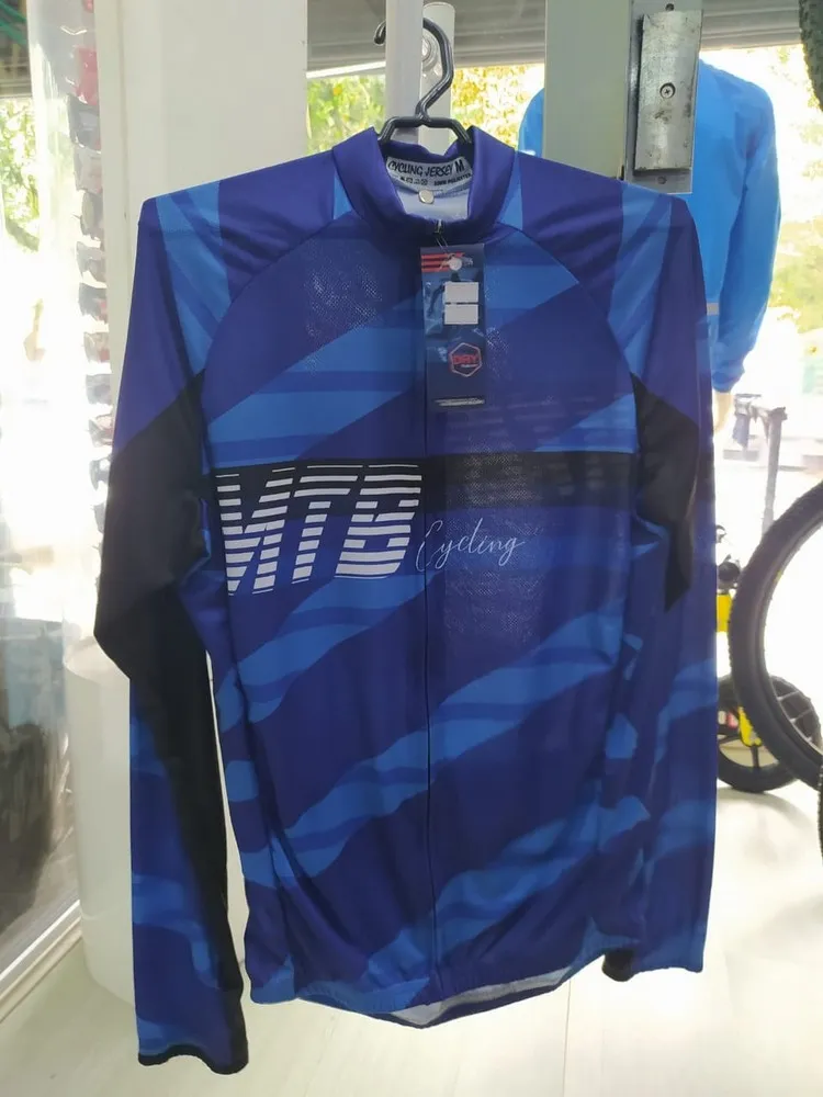 CAMISA CYCLING JERSEY BIKE MTB M/LONGA TAM.: M