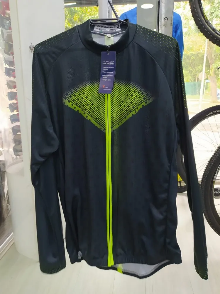 CAMISA CYCLING JERSEY BIKE NORTH WAVE M/LONGA TAM.: GG