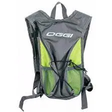 MOCHILA DE HIDRATAÇÃO OGGI 1 LITRO CINZA/VERDE