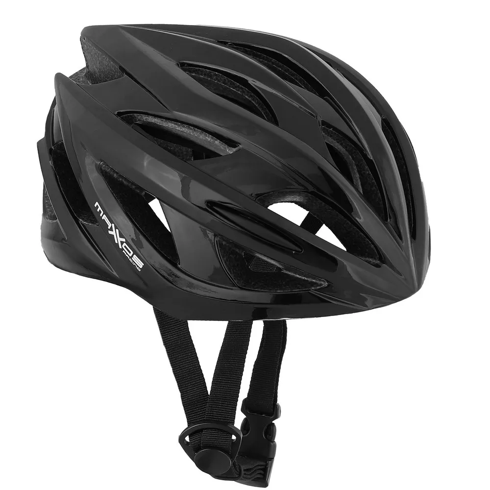 CAPACETE MATTOS RACING BIKE FLASH PRETO METÁLICO TAM.: M