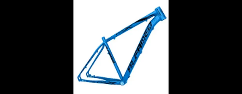 QUADRO ARO 29 ALUM ALFAMEQ AFX AZUL CLARO FOSCO/PRETO TAM.: 15