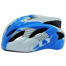 CAPACETE CLY AZUL/BRANCO TAM: 52-58 INFANTO 