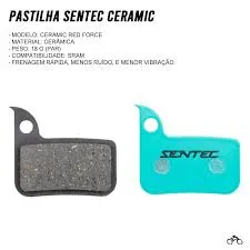 PASTILHA RED FORCE SENTEC CERAMIC (SRAM)