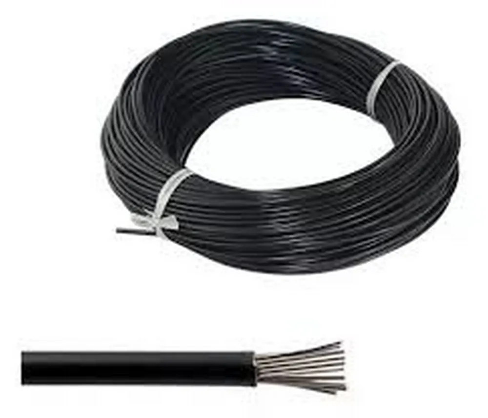 CONDUITE LINEAR DE FREIO 5 MM PRETO